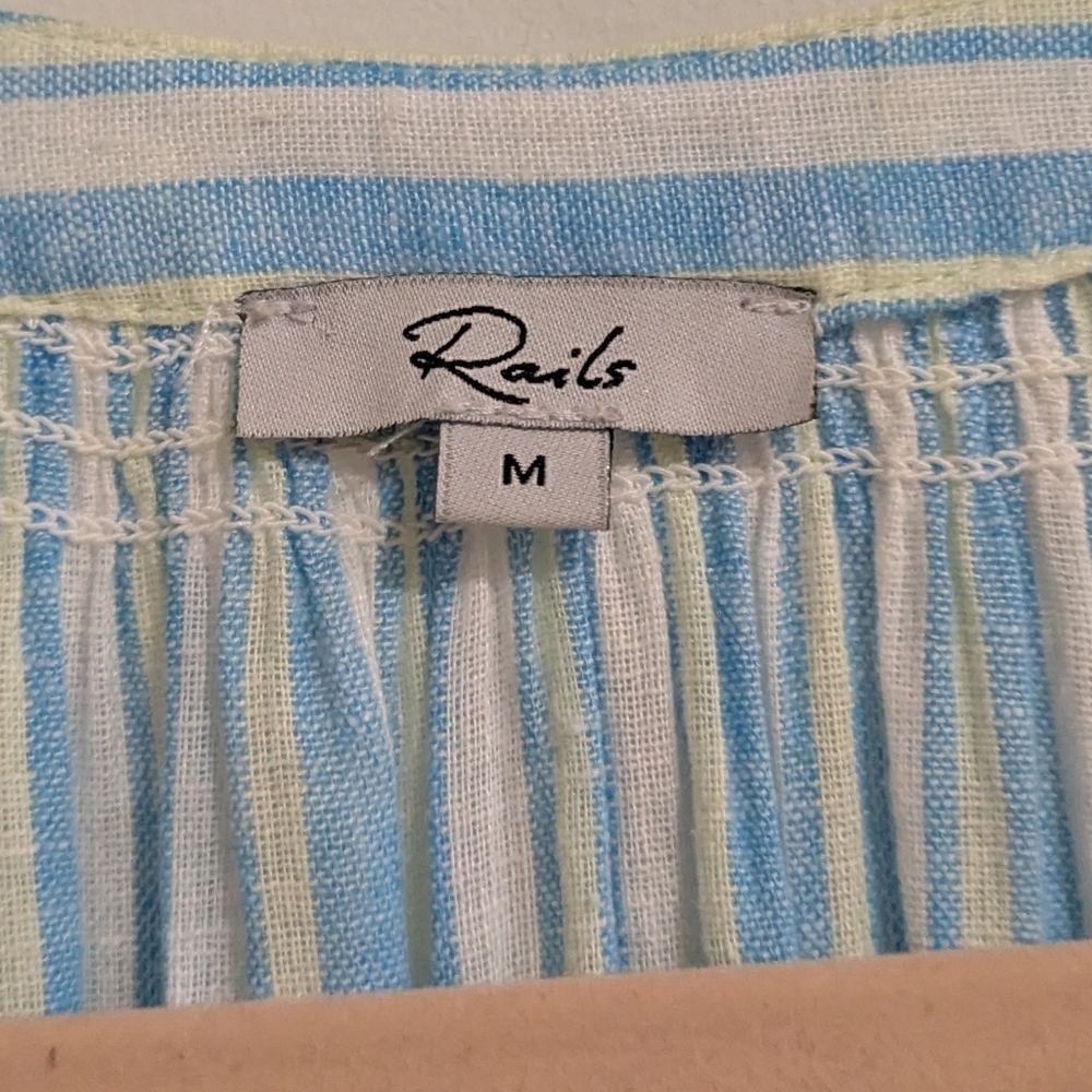 NEW Rails Augustine Dress In Lagoon Blue - Picture 5 of 7
